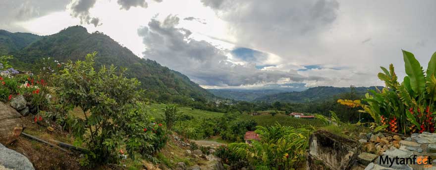 Hacienda Orosi view