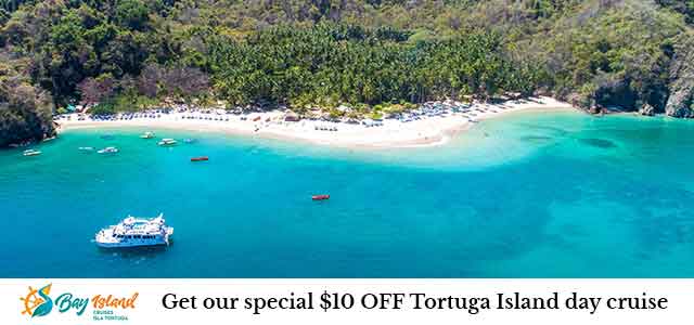 Tortuga Island one day tour