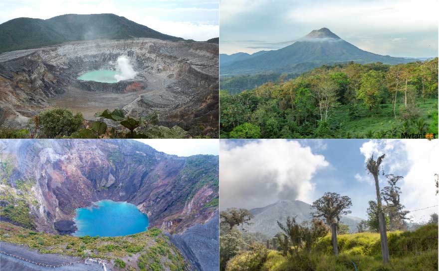 Costa Rica volcanoes