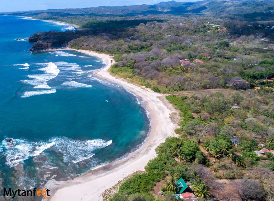 Playa Pelada: Beautiful Half Moon Shaped White Sand Beach