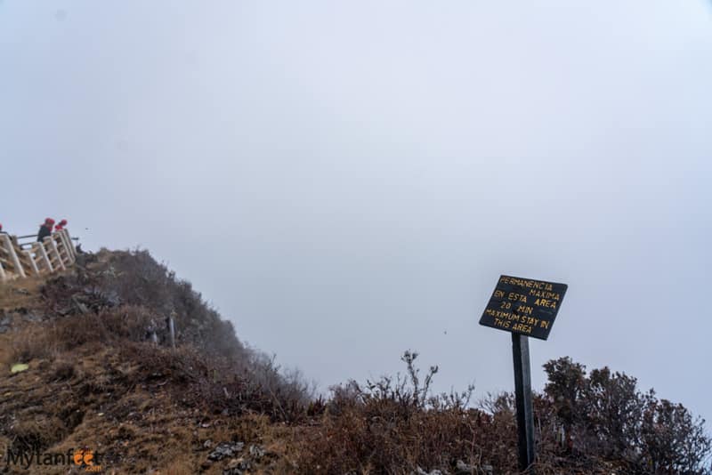 Poas Volcano National Park crater