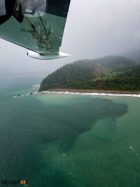 Flying to Drake Bay