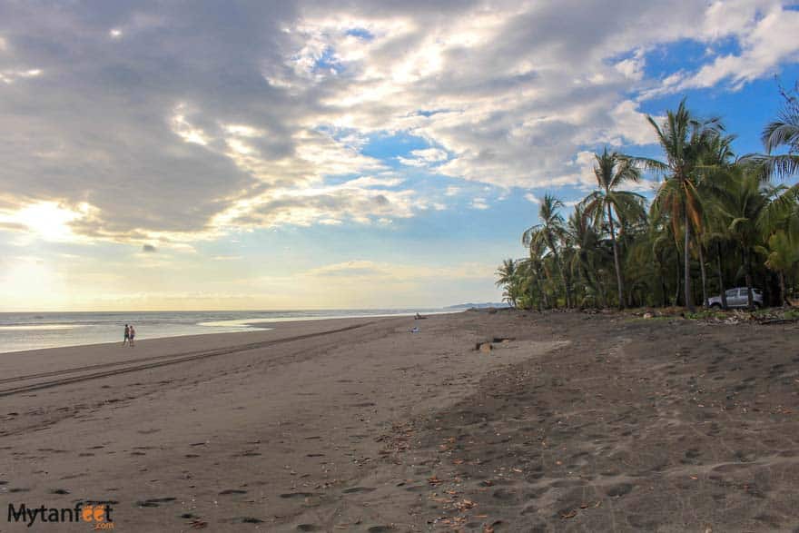 Bejuco beach at sunset