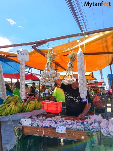 Roque Santeiro fair, Open-air market, sale of condiments and