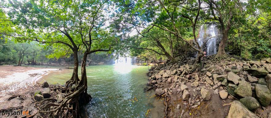 The waterfalls