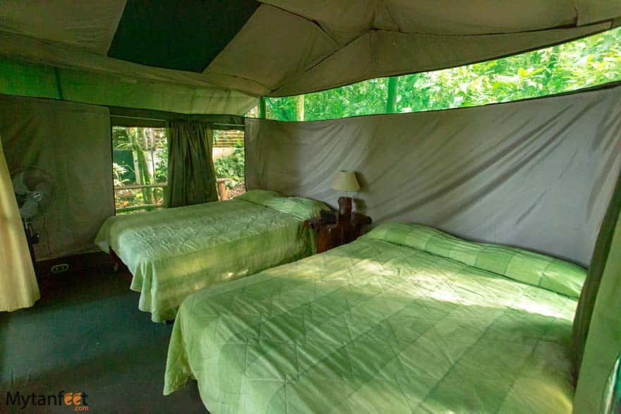 Hacienda Pozo Azul tents