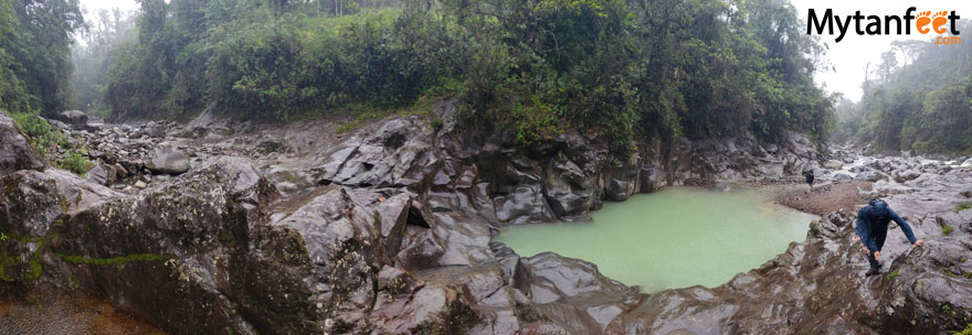 Catarata rio AGrio and Pozas Azules