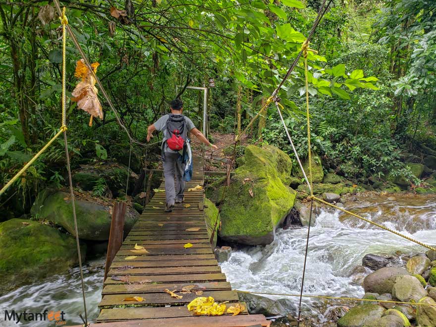 Catarata Rio Agrio trail