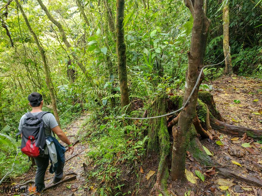 Catarata Rio Agrio trail