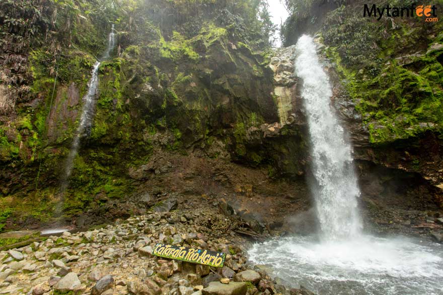 Rio Agrio waterfall