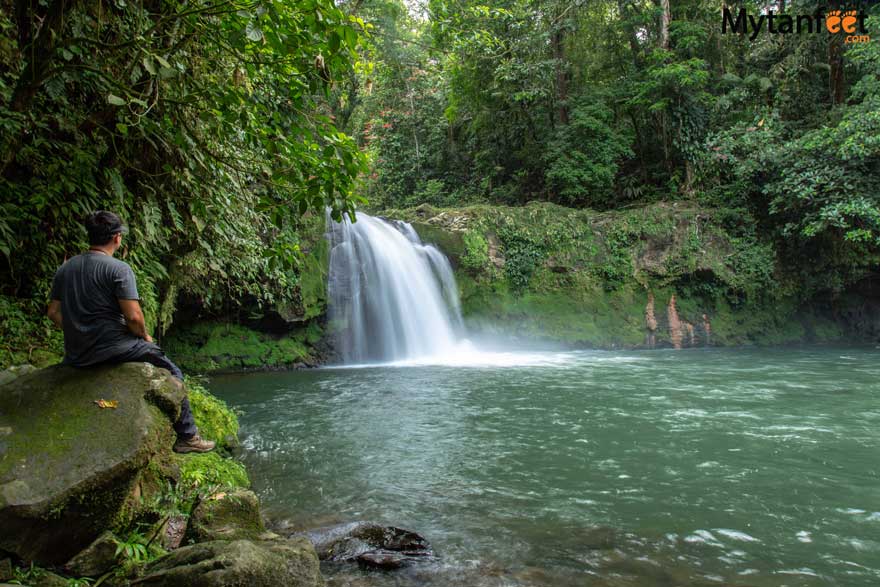 catarata poza azul