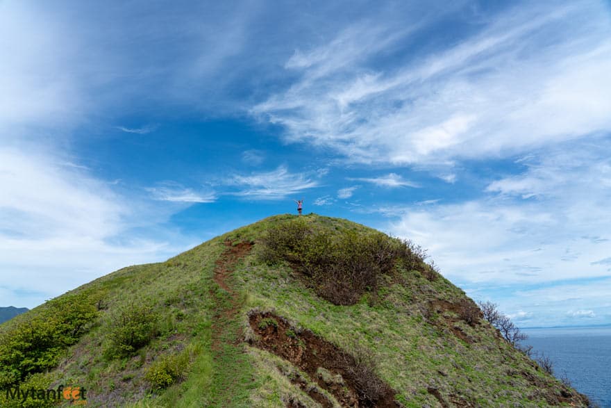 Bat Islands Isla San Jose hill