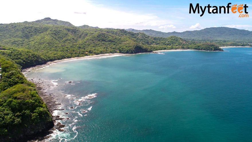 Playa Prieta aerial view