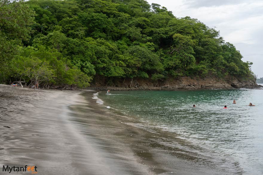 Swimming at Playa Prieta