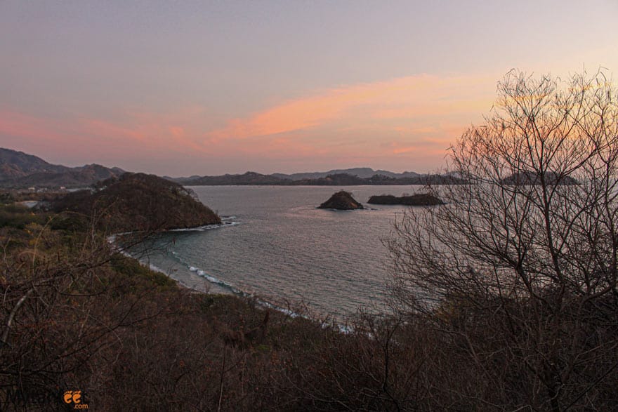 View of Playa Prieta from Las Catalinas