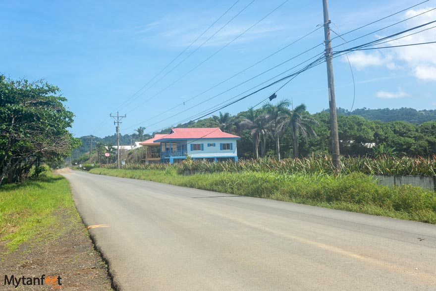 Playa Hermosa (Jaco) road