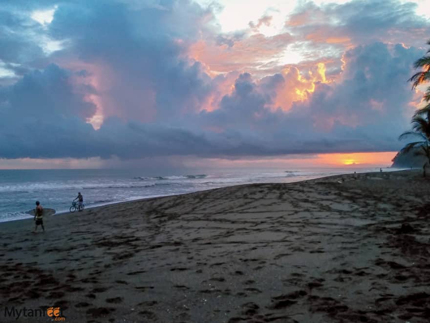 Sunset at Playa Hermosa