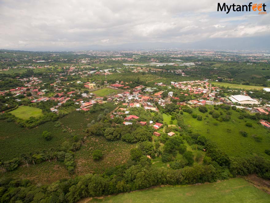 Heredia, Costa Rica view