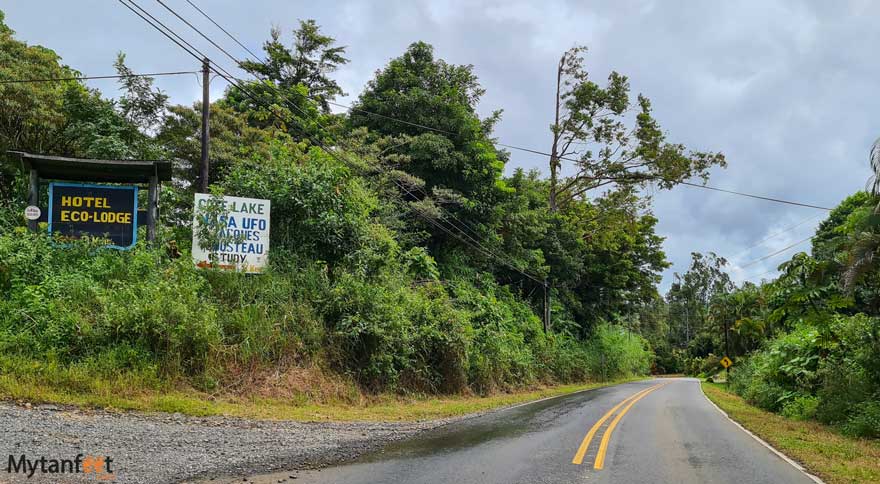 Turn left at this sign