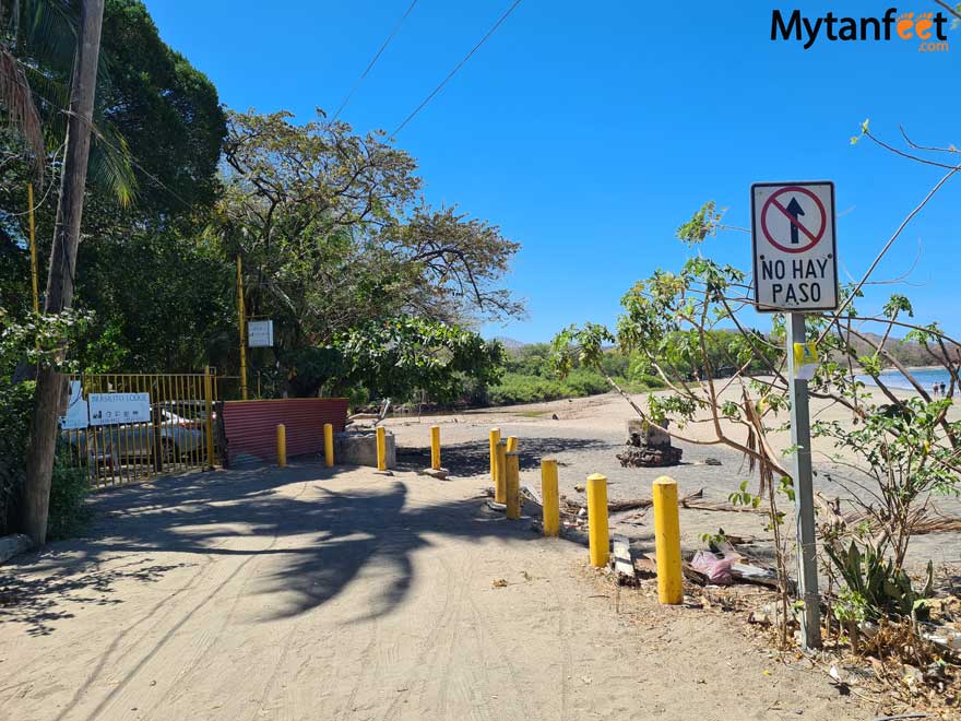 Brasilito beach entrance