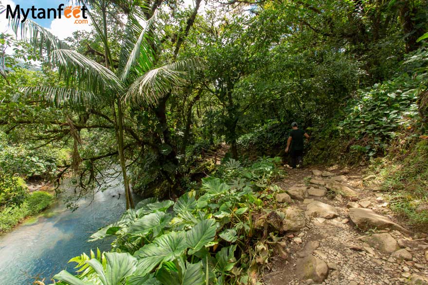 hiking tenorio volcano national park