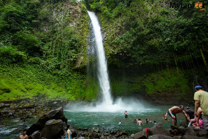 La Fortuna waterfall pool