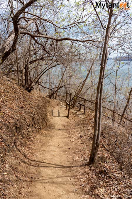 Playa Dantita beach trail