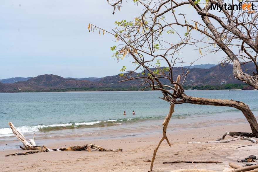 The beach with view of Conchal