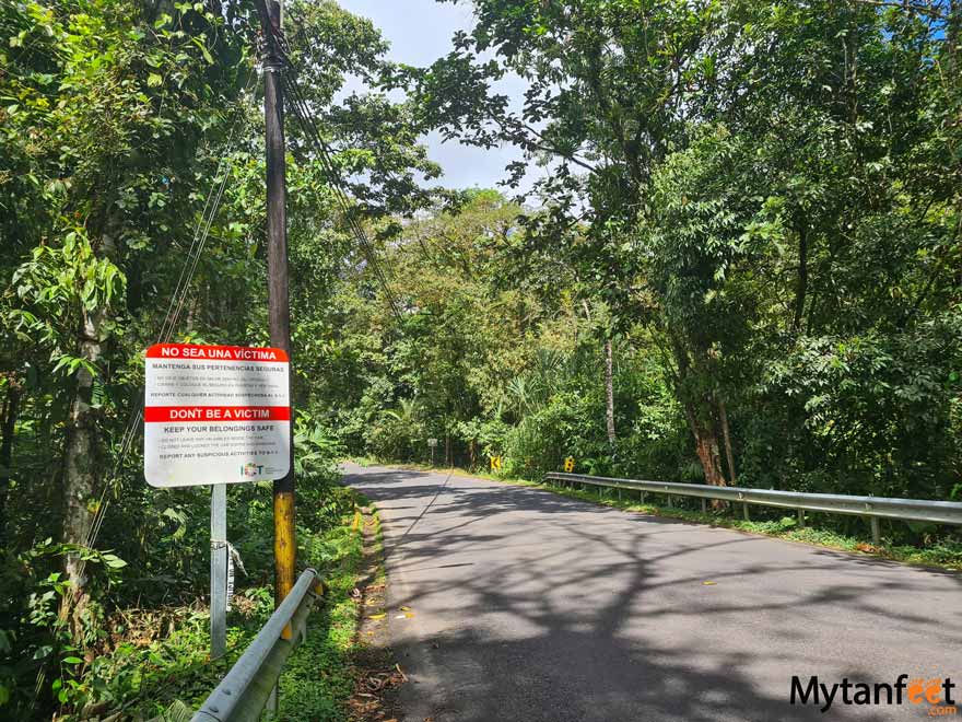 La Fortuna free hot spring and swimming hole - el choyin