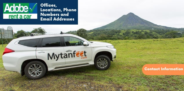 Adobe Car Rental Costa Rica