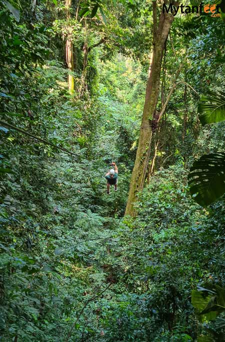 vista los suenos jaco zipline