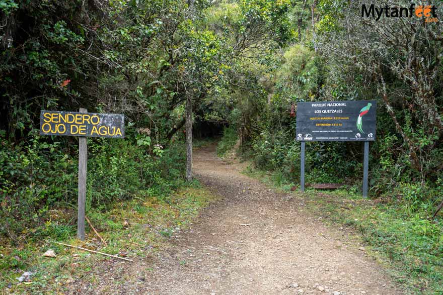 oro de agua trail