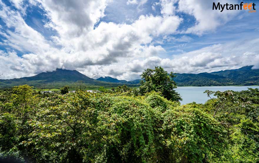 arenal volcano national park sector peninsula observation tower viewpoint