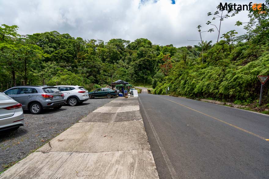 rio celeste free pool parking lot swimming rio celeste