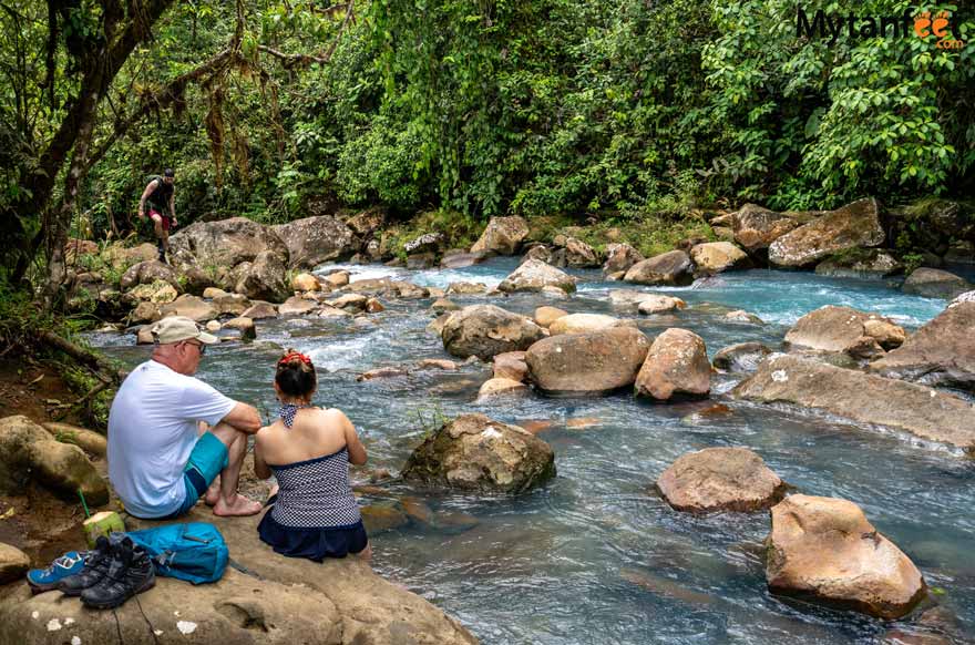 rio celeste swimming hole