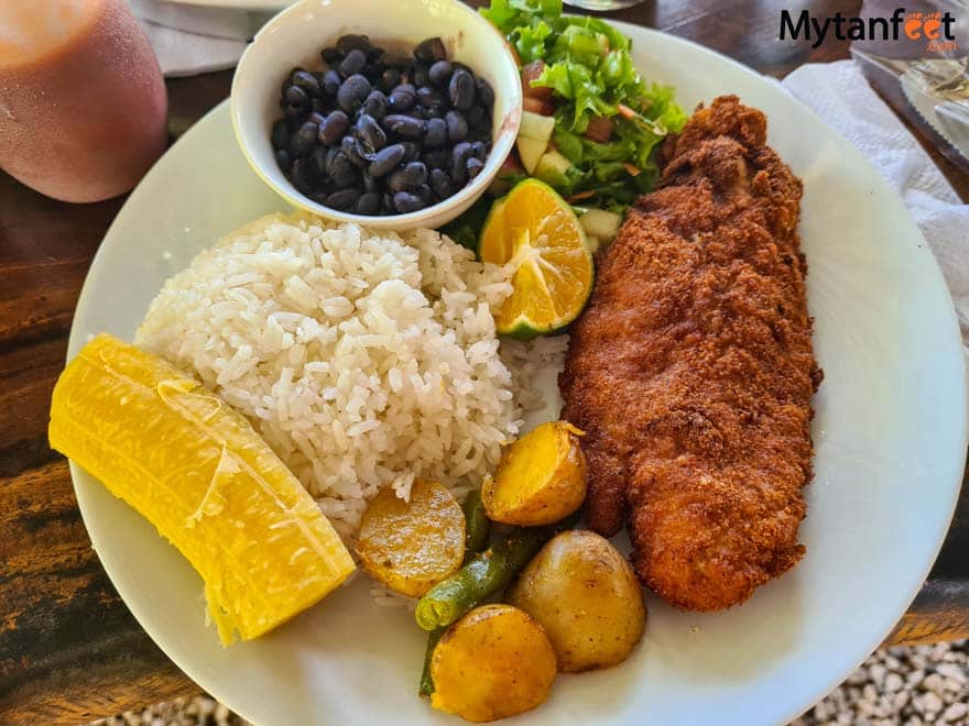 pescatarian costa rican food