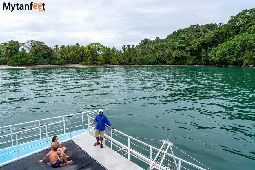 Manuel Antonio catamaran cruise views