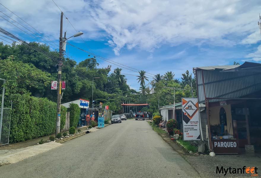 Uvita entrance 