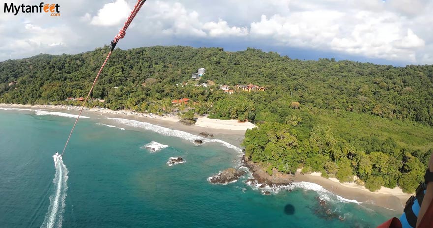 costa rica 11 days itinerary manuel antonio parasailing