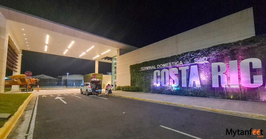 costa rica domestic flights san jose domestic terminal