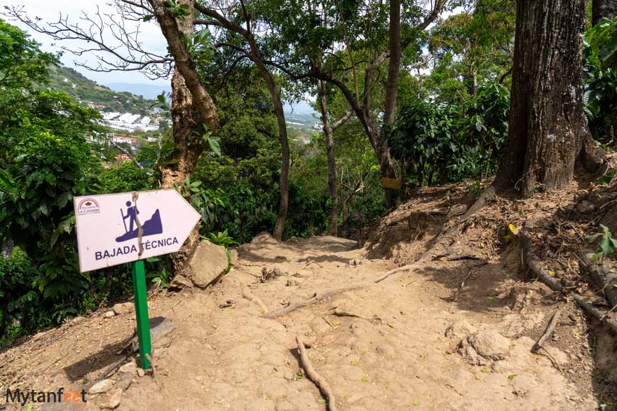 Hacienda La Chimba mantra del mano trail