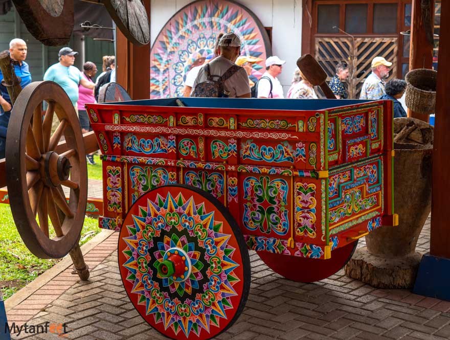 arenal volcano day tour from san jose - sarchi oxcart factory