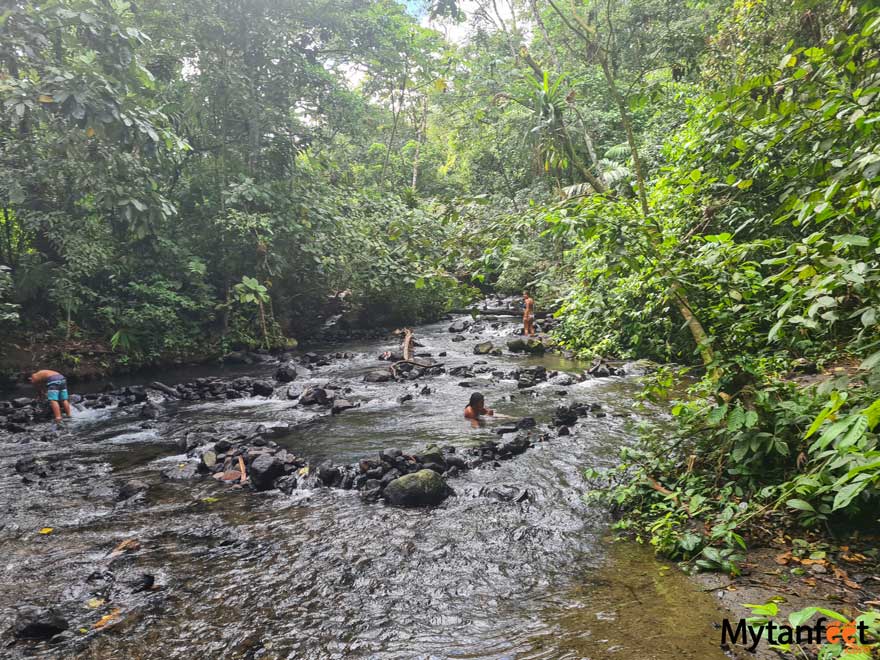 free hot springs la fortuna