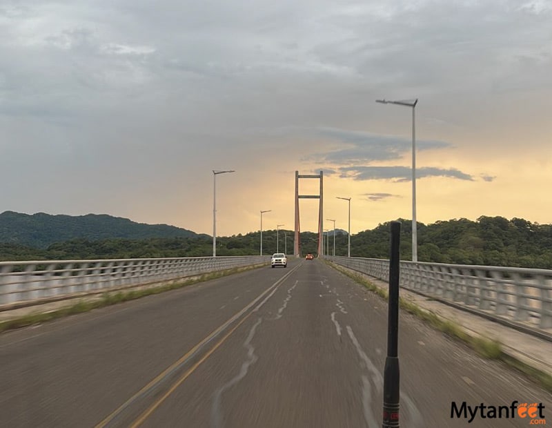 drive from san jose to tamarindo friendship bridge