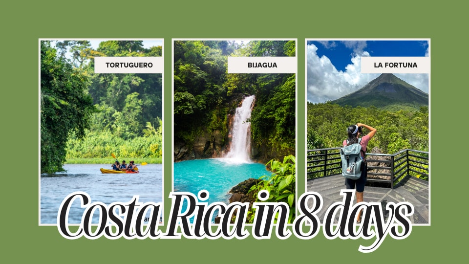 costa rica in 8 days featured imageitinerary page