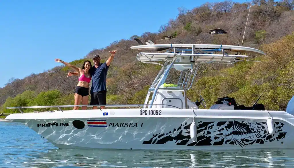 private playas del coco papagayo snorkel boat tour booking page featured image