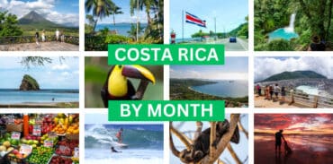 costa rica by month featured