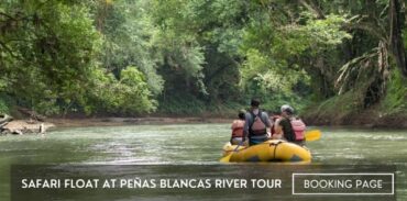safari float at penas blancas river booking page featured image