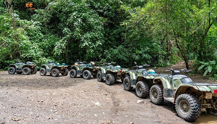 arenal volcano atv tour 5 atvs in la fortuna