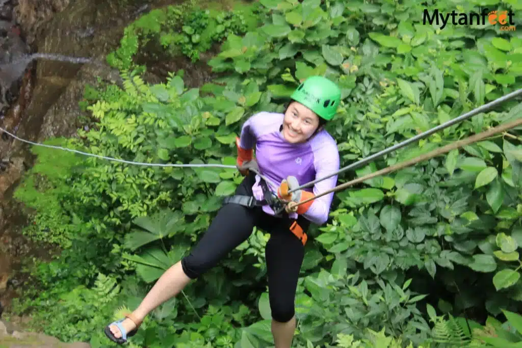 things to do in costa rica - canyoning (waterfall rappel)